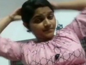 Mallu auntie's selfie videos showcasing her big boobs and sexy moves