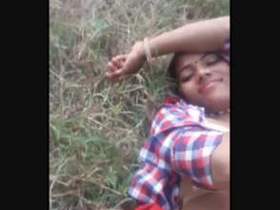 Desi's outdoor adventure leads to a satisfying fucking experience