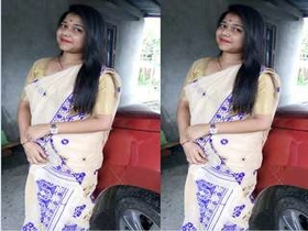 Assami flaunts her boobs and pussy in exclusive cute video