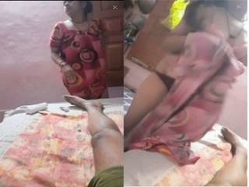 Exclusive video of Desi bhabhi's steamy sex session