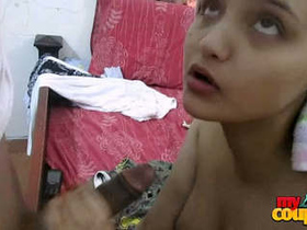 Indian teen gets fucked hard by her boyfriend