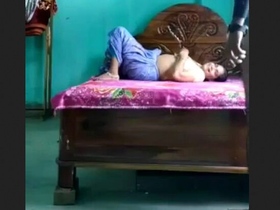 A middle-aged woman engages in sexual intercourse with her brother-in-law