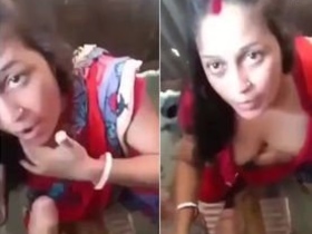 A sultry Bengali woman engages in an affair with Debar, who has a large penis, while speaking in Bangla