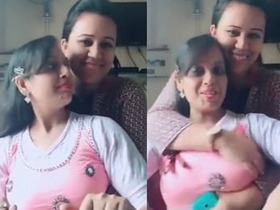 Indian TikTok star's lesbian fun