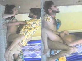 Exclusive Desi couple's romantic and sexual encounter in part 3