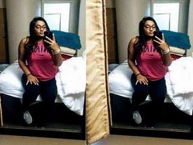 Exclusive video of a hot girl giving a blowjob and getting fucked in part 1