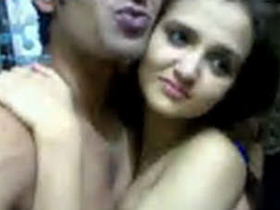 Indian teen couple shares intimate moments in homemade porn