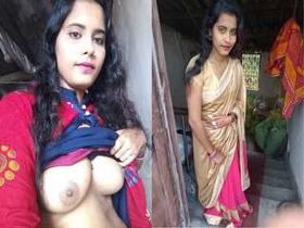 Exclusive video of a hot Desi bhabhi in clothes