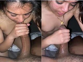 Pakistani hottie delivers an exclusive blowjob and gets fucked in part 1