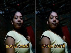Mallu babe flaunts her big boobs and pussy in exclusive video