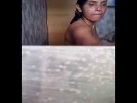 Indian girl's secretly recorded video shows her luxurious bathing session