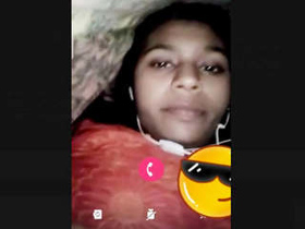 Married Desi woman performs on video chat