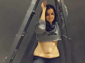 A seductive Indian beauty
