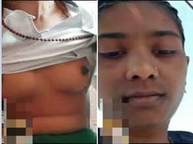 Indian babe flaunts her assets in part 1 of a solo video
