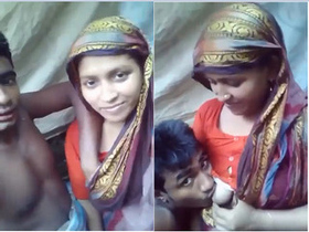 Bagla Budi sucks on DeBar's breasts in this steamy video