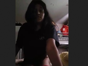 A Tamil bhabi's video gets recorded by a man