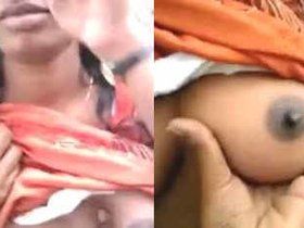 Hot Indian college girl in action