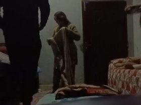 Watch a curvy Pakistani wife give a blowjob and get fucked hard in Hindi