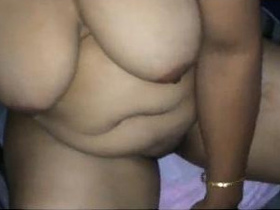 Seductive Telugu aunt performs passionate oral sex