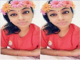 Tamil girl flaunts her breasts in part 3 of the video