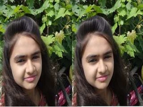 Exclusive video of cute desi girl bathing for BF