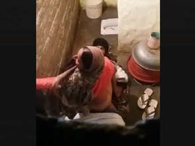 Caught in the act of fucking by neighbor on camera