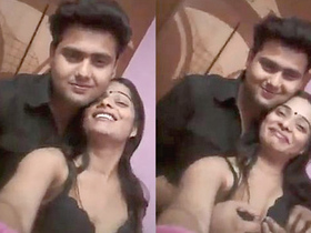 Bhabi's boobs get squeezed by her hot neighbor at work