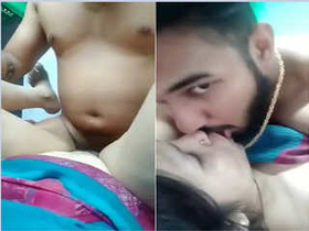 Desi amateur with big boobs enjoys oral and vaginal sex