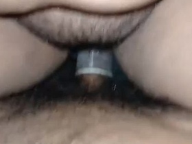 Bhabi's passionate encounter with a large penis leads to intense pleasure