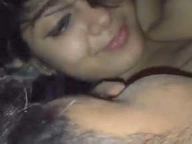 An Assamese girl receives doggy style penetration