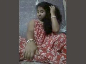 Boudi reveals her intimate area