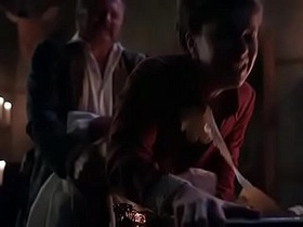 The maid gets wild and dirty without a saddle