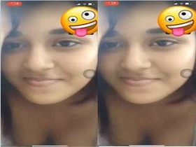 Indian girl flaunts her big boobs in part 2 of the video