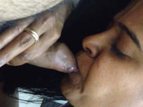 MILF from India gives a superb blowjob and gets fucked hard