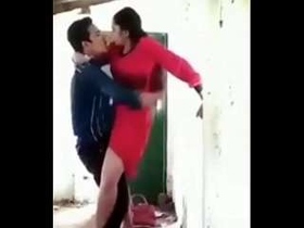 Desi couple enjoys outdoor sex in a quick fuck session