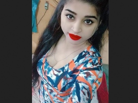 Adorable Indian wife indulges in playful activities in the bedroom