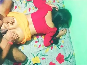 Bengali couple indulges in anal play with their maid