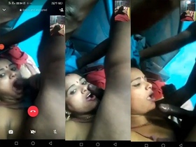 Desi couple has intense sex in Tango position