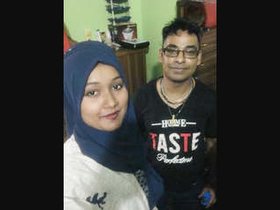 Indian wife gives a blowjob to her husband in a steamy video