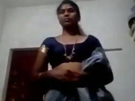 Kamapisachi's solo video of Tamil maami in the nude