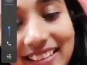 Indian girl strips down for her boyfriend's pleasure