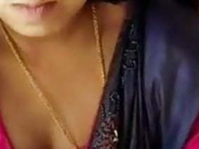 Sexy wife flaunts her breasts in front of her boyfriend