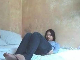 Lover and lover enjoy passionate sex in hotel room