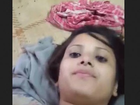 Hindi-speaking girlfriend engages in explicit sexual encounter