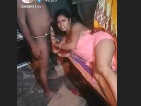 Indian couples have live sex with Sanjana Devi