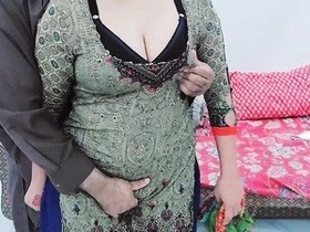 A Pakistani tailor's steamy encounter with a busty client leads to a creamy surprise and intense sex