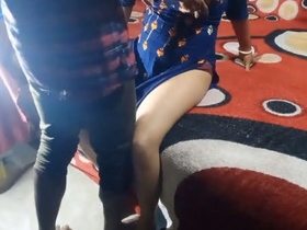 A South Asian woman indulges in self-pleasure in her bedroom