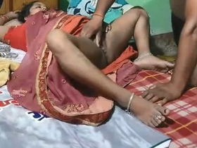 Indian wife from village enjoys passionate sex with her spouse