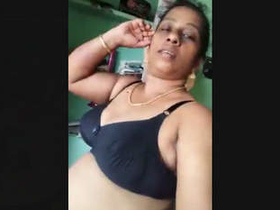 Elderly aunt's nude performance