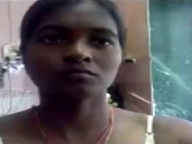 Tamil babe flaunts her big boobs in nude video